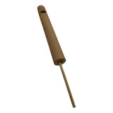Flauta De Êmbolo Artesanal Em Bambu Natural