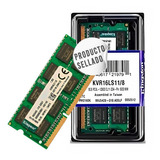 Memoria Ram Ddr3l 8gb Portátil 1600 Mhz Kingston