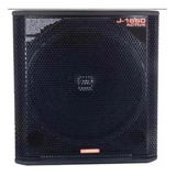 Sublow Amplificado Jbl J-series J-1860a 18 PuLG 600rms 80hms