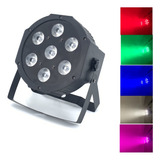 7x12w Led Plana Quad Luz 4en1 Dj Wash Iluminación De