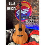 Baixolão Seizi Supreme Godzilla Bass Gold Mahogany Gloss