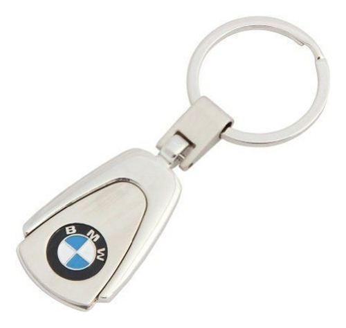 Llavero Importado De Metal Cromado Con Logo Compatible Bmw 