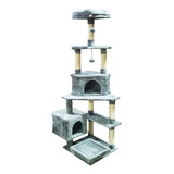 Rascador Gatos Torre Cama Terciopelo - 60cm - Mercadolibre