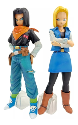 Figuras Androides 17 Y 18 Dragon Ball Z 