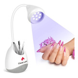 Lámpara De Uñas Uv/led Profesional 36w Led Desk Lamp 8 Led