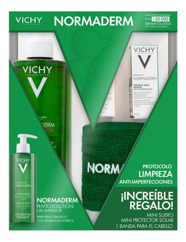 Normaderm Phytosolution Gel Limpieza 400ml - Vichy -