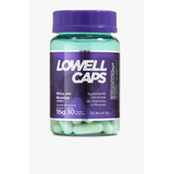 Lowell Caps Vitaminas E Nutrição Capilar 100% Natural 