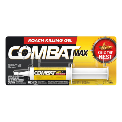 Combat Max Gel 60g Veneno Mata Cucarachas Americano Original | Envío gratis