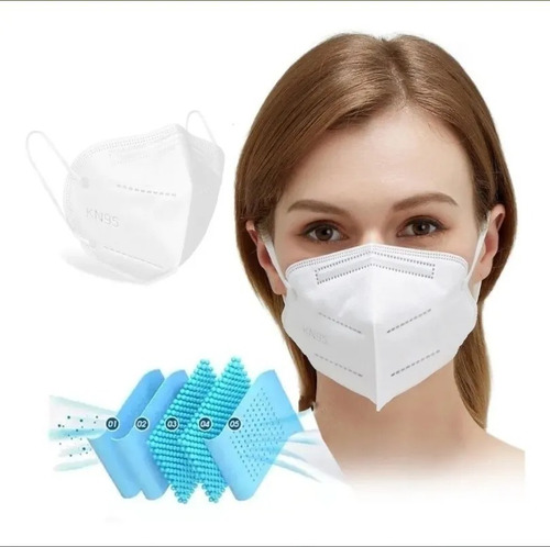 Máscara Respiratoria Proteção Pff2 Kn95 - Original