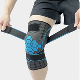 Rodillera Elastica Con Velcro Compresion Gym Correr Deportes