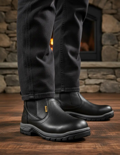 Bota Hombre Trabajo Roper Casquillo Negro Workland 77451