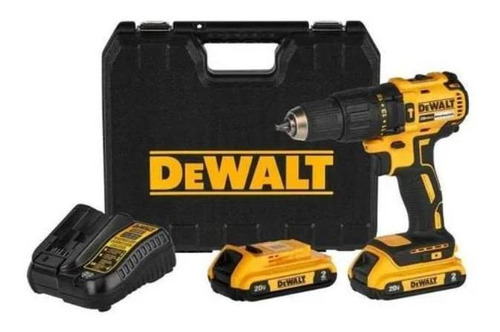 Parafusadeira Furadeira Imp 1/2 20v Max Dcd7781d2 Dewalt Cor Amarelo 110v/220v