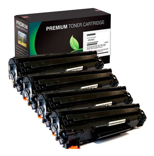 4 Toner Alternativo 285a 85a 35a 36a P1102 1102w M1212 M1132