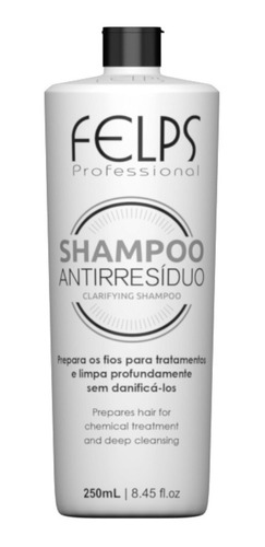 Shampoo De Limpeza Antirresíduo Felps 250ml - Entrega Rápida