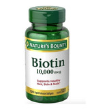 Biotin 10.000 Mcg Natures Bount
