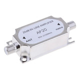 Amplificador En Linea Para Lnb Satelite 950-2150 Mhz 20db 