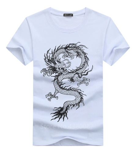 Camisetas S-5xl Para Hombre, Ropa China, Dibujos Animados De
