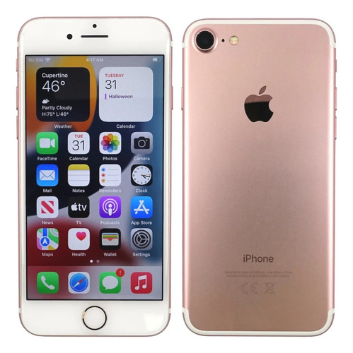  iPhone 7 128 Gb Oro Rosa Para Repuestos Perfecto Estado
