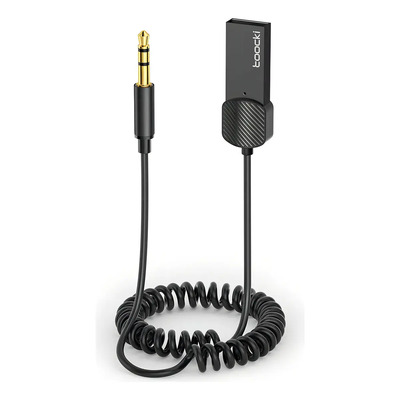 Receptor Bluetooth 5.0 Toocki 3.5mm Auxiliar para auto manos libres | Meses sin interés