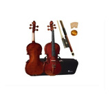 Violino Eagle Ve 431 3/4 Completo Com Case + Breu + Arco