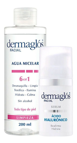 Dermaglós Combo Cuidado Facial Básico Todo Tipo De Piel