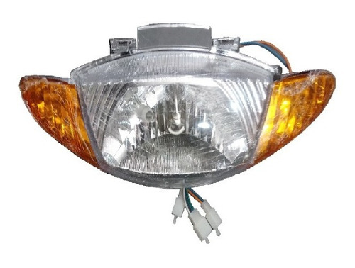 Optica Farol Delantero Gilera Smash 110 Cristal Motos Grosso