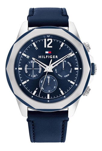 Reloj Tommy Hilfiger Hombre Cuero 1792063 Lars