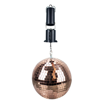 Schalter Bola Disco Motorizada Rose Gold 20 Cm Diámetro | Meses sin interés