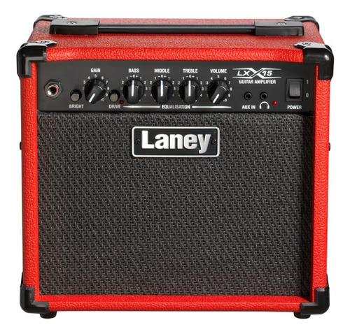 Lx15-red Laney Amplificador Para Guitarra 15w