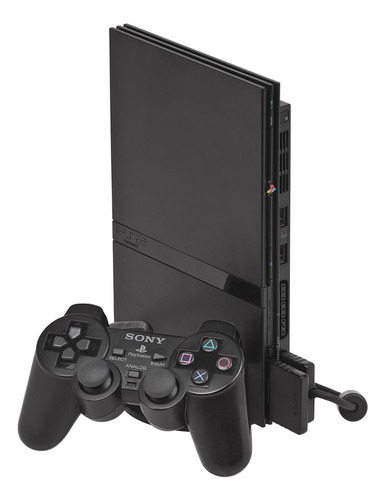 Playstation Ps2 Slim Con Un Juego Y Memory Card