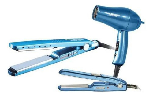 Super Combo Babyliss Plancha, Minisecadora Y Miniplancha