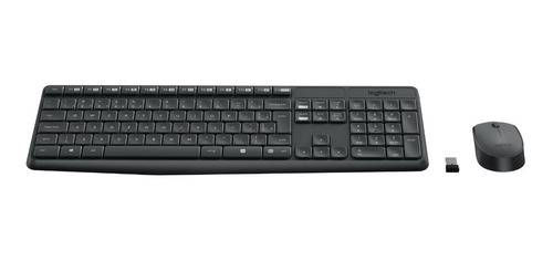 Teclado Y Mouse Logitech Mk235 Inalambrico Wireless Pila 