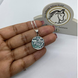 Medalla Pentagrama Tetragramaton Mujer Plata 925 + Cadena