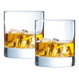 Vasos Vidrio Templado Whisky Islande Arcoroc X2