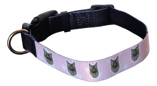 Collar De Perro Personalizado Con Carita Dog1