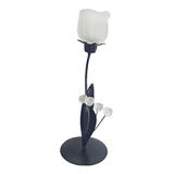 Candelabro Porta Vela Centro De Mesa Tulipan Regalo Nuevo