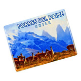 Imanes Cerámicos Destinos Turísticos Chile Color Torres Del Paine