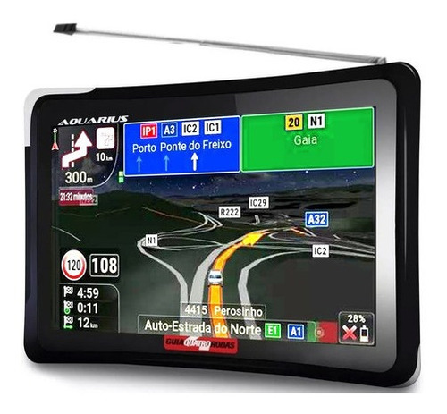 Navegador Gps Automotivo Quatro Rodas 4.3 Mtc4374 Tv Digital