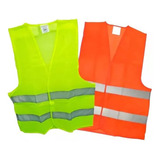 Chaleco Reflectivo Reglamentario Fluo Naranja Amarillo