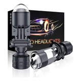 Par De Bombillos Led H4 Con Proyector  Moto O Carro