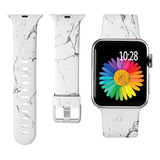 Malla P/apple Watch 44/45/49mm S9&ultra 2 8/7/6 Marmol M/l