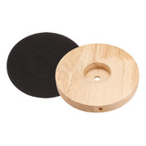 Patikil Base De Lámpara De Madera De 150 Mm, 1 Paquete Base