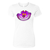 Camiseta Gato Sonriente Femenina Serie White Dama