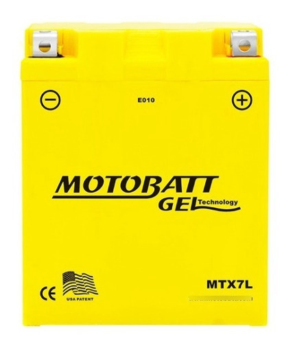 Bateria Gel Ytx7l-bs Motobatt Cargo 150 Gl150 Tx200 Carabela