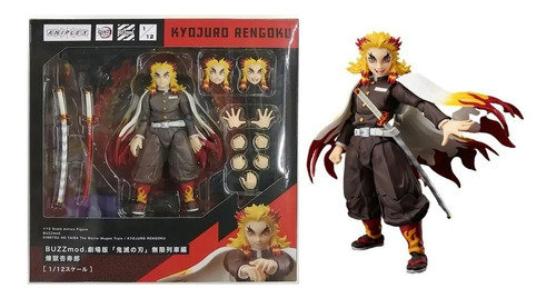 Buzzmod Aniplex Demon Slayer Kimetsu No Yaiba Rengoku