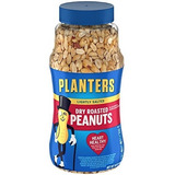 Planters Dry Peanuts Botes De Cacahuates Poca Sal  453g