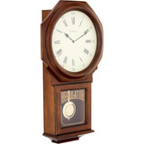 Reloj Con Campanilla Ashford Bulova C3543, Color Nogal