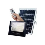 Reflector Solar Led 100w Con Panel Solar Y Control Remoto