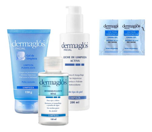 Kit Doble Limpieza Facial Dermaglós