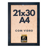 Quadro Moldura A4 21x30 Certificado Diploma C/vidro 